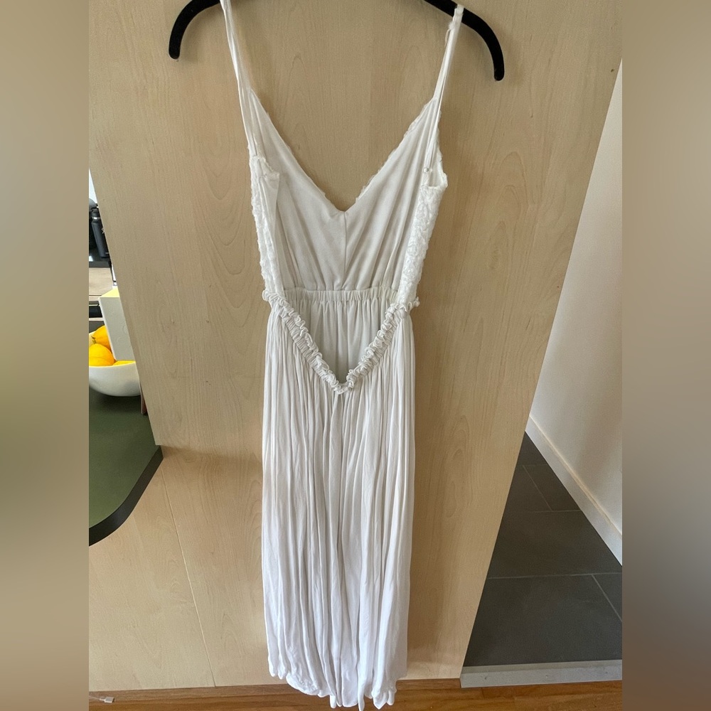 Fashionomics white long dress
